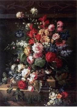 unknow artist Floral, beautiful classical still life of flowers.065 Norge oil painting art